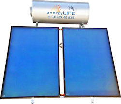 energyLIFE Слънчев бойлер 300лт Glass Double Energy 5кв.м. Selective