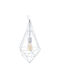 BigBuy Pendant Light Single-Light White