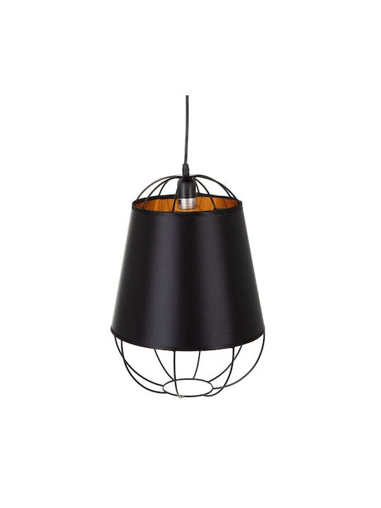 BigBuy Pendul de tavan Single-Light Black