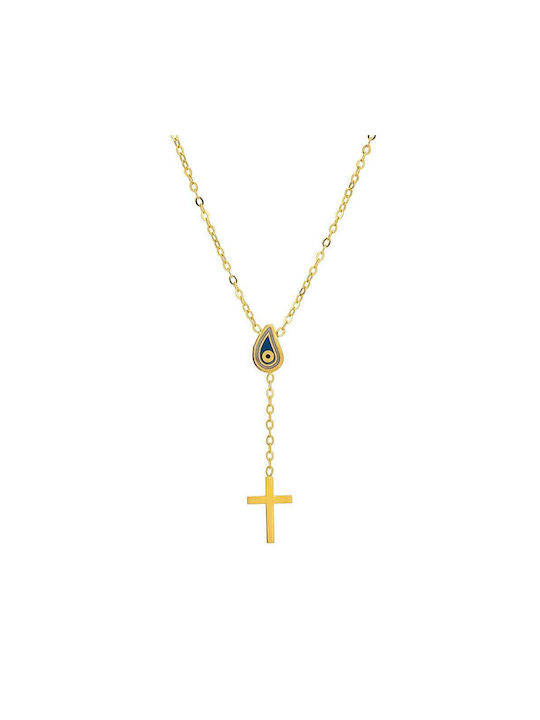 Goldsmith Women's Gold Cross 9K with Chain