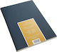 Jacques Herbin Carnet 40 Foi A5 cu Pagini Albe Albastru