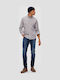 Men's Jeans Pants with Slim Fit Dark blue.