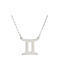 Goldsmith Necklace Zodiac Sign from Silver