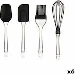 Kinvara Silicone Cooking Utensil Set Black 6pcs