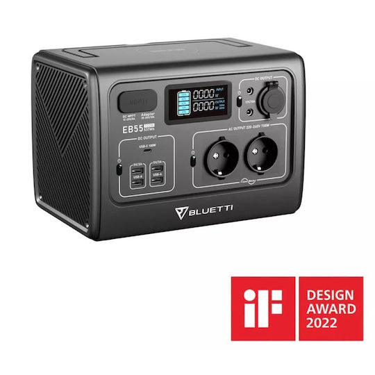 Bluetti Eb55 Power Station 537Wh