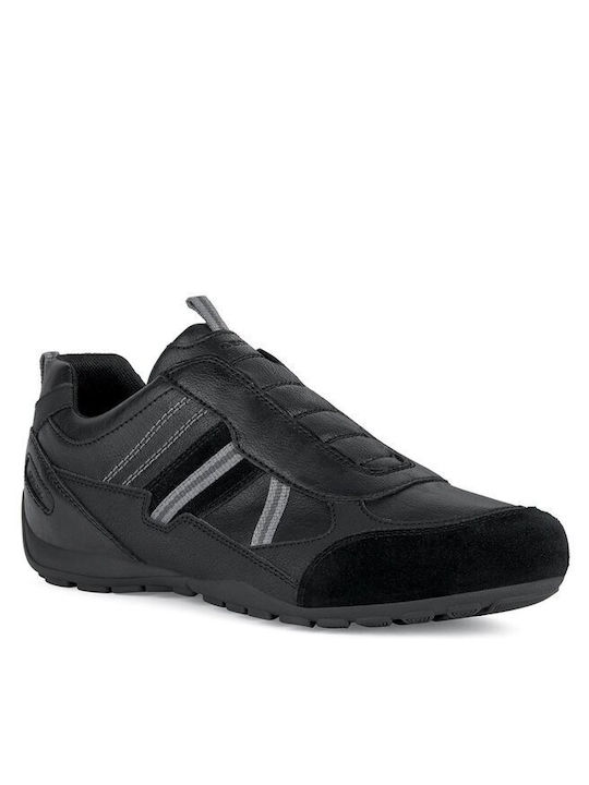 Geox U Ravex Herren Sneakers BLACK