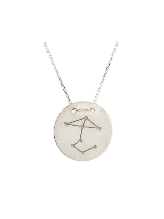 Goldsmith Necklace Zodiac Sign from Silver