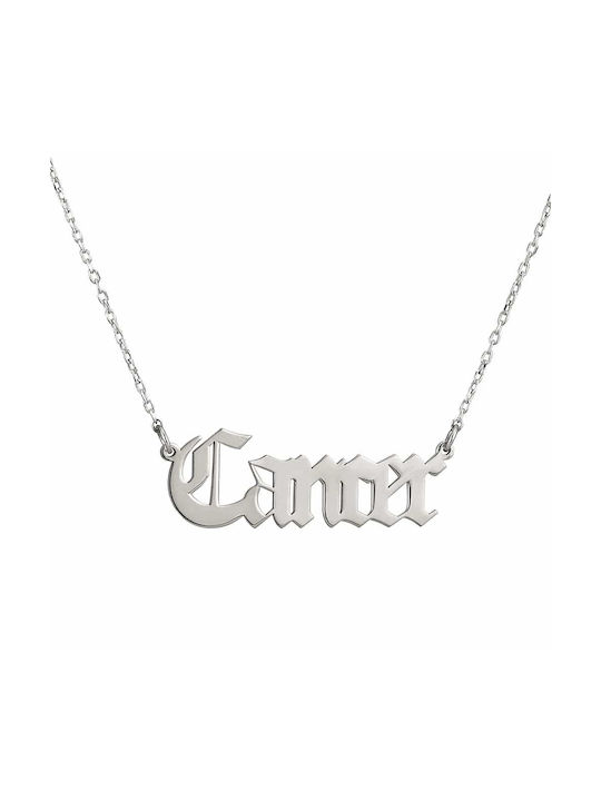 Goldsmith Necklace Zodiac Sign from Silver