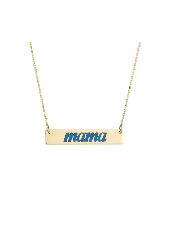 Goldsmith Necklace from Gold 9 K