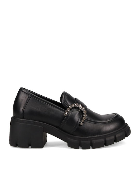 Women's Moccasins in Black Color