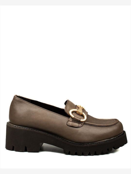 Дамски Loafers в Кафяв Цвят