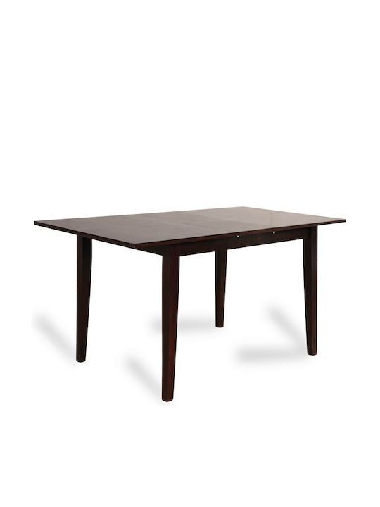 Tisch Speisesaal Holz Walnut 120x75cm