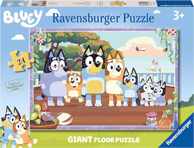 Puzzle pentru Copii Bluey pentru 3++ Ani 24buc Ravensburger