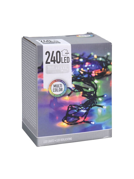 240 Lights LED 18m. Multicolor in String 1pcs
