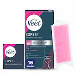 Veet Expert Hair Removal Wax Strips 16pcs