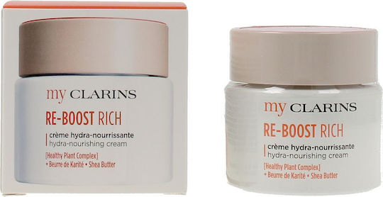 Clarins My Clarins Re-Boost Богат Хидратиращ Дневен Крем За Лице 50ml