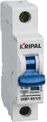 Kripal Automatic Circuit Breaker 4A Single Pole AC