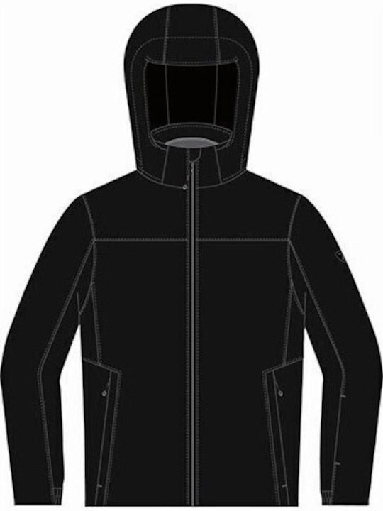Astrolabio Men's Ski & Snowboard Jacket Black