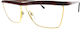 Gianfranco Ferre Metal Eyeglass Frame Gold 10747