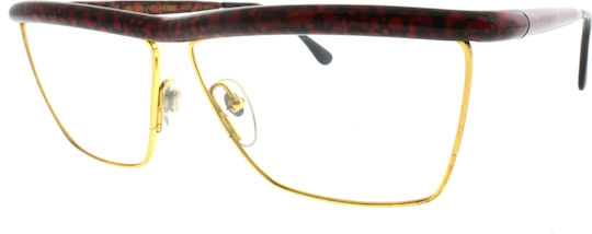 Gianfranco Ferre Metal Eyeglass Frame Gold 10747
