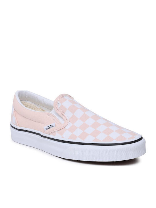 Classic Shoes Women's Canvas Slip-Ons Beige