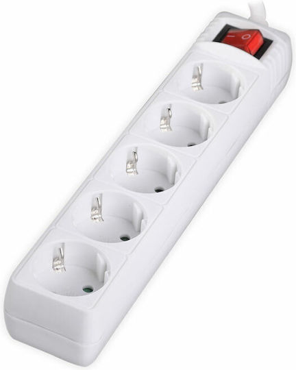Sonora PSW501 Power Strip 5 Positions with Switch and Cable 1.5m