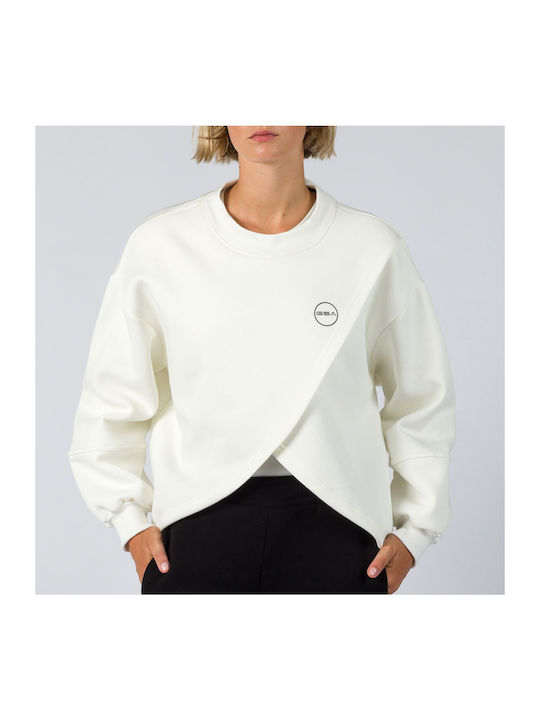 GSA Women's Cropped Sweatshirt WHITE