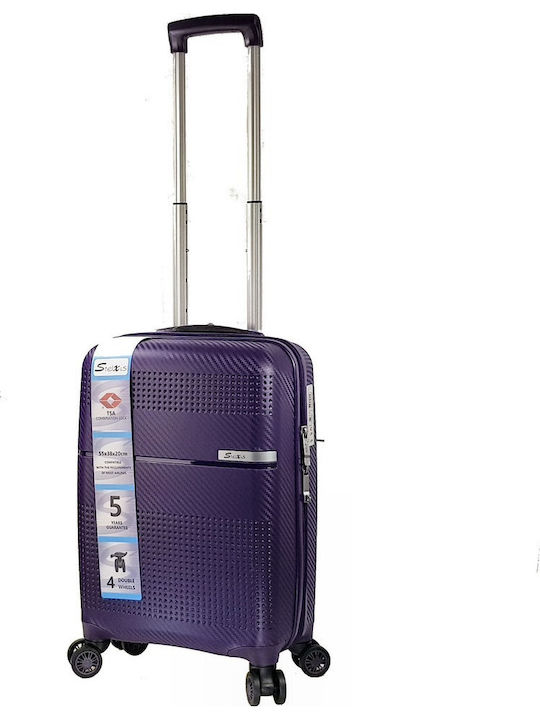 Stelxis Cabin Suitcase Purple Stelxis Cabin Suitcase Purple