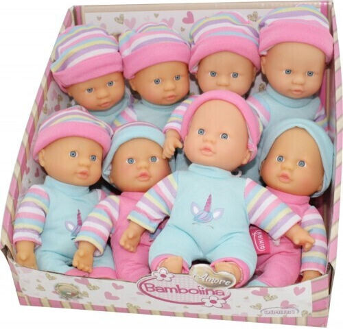 Just Toys Bambolina Baby Doll Amore For 2+ Years 20 cm (Various Designs) 1pc