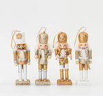 Eurolamp Christmas Nutcracker 19cm 4pcs 600-45508