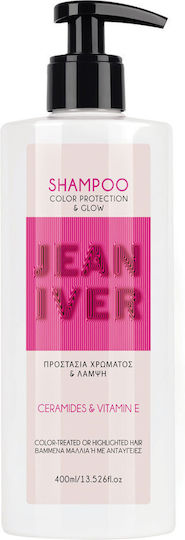 Jean Iver Glow Σαμπουάν Διατήρησης Χρώματος για Βαμμένα Μαλλιά 300ml