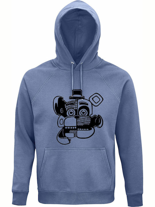 Organic Hoodie Blue