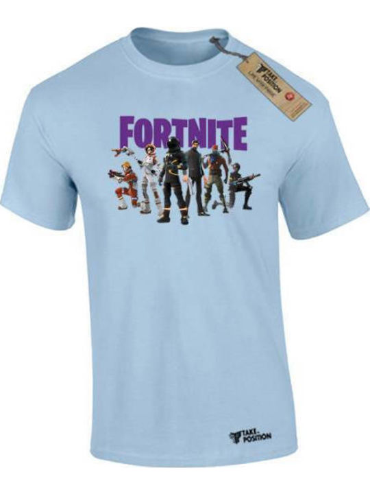 Takeposition Time T-shirt Fortnite Λευκό