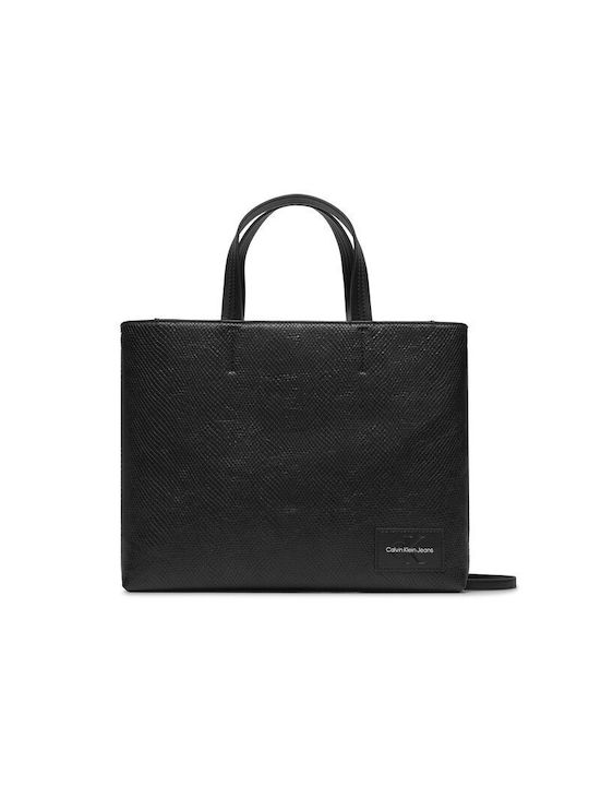 Calvin Klein Sculpted Damen Tasche Hand Schwarz K60K611519-BEH