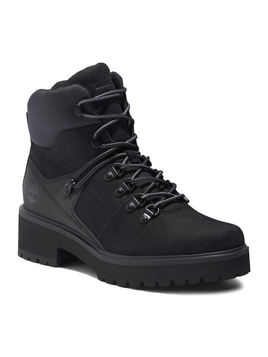 Carnaby Cool Hiker Кожени Дамски Челси Ботуши Черни