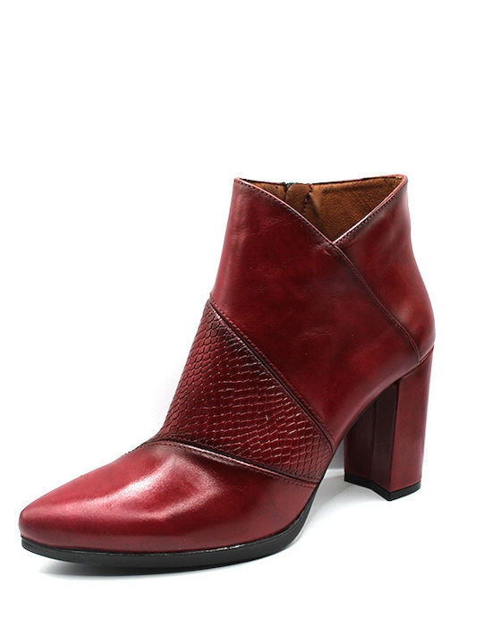 Desiree Shoes Damen Knöchelstiefel Rot