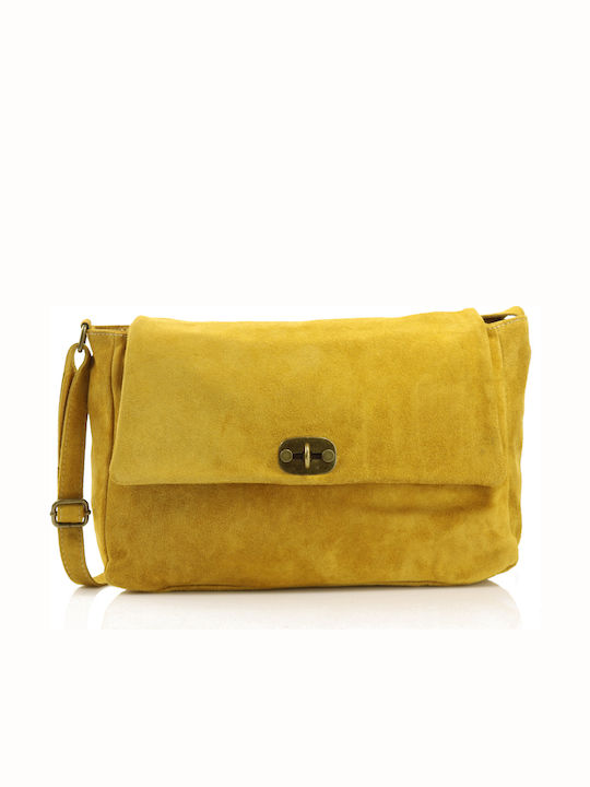 Passaggio Leather Geantă Flap de Damă din Piele...