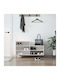 Holz Schuhschrank 102x36x60cm