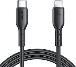 Joyroom Series Braided USB-C to Lightning Cable 30W Μαύρο 1m (SA26-CL3)
