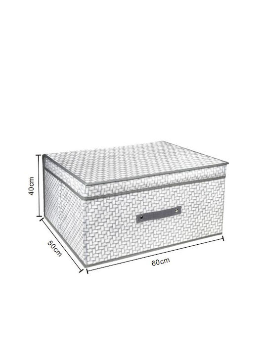Tpster Fabric Storage Box with Lid 60x50x40cm 1pcs