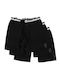 Dynasty Men's Boxers Black 3 Pack