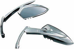 Kuryakyn Motorcycle Mirrors 2pcs Silver