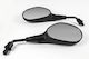 Parts Europe Motorcycle Mirrors 2pcs Black