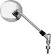 Emgo Motorcycle Mirror 1pcs Silver