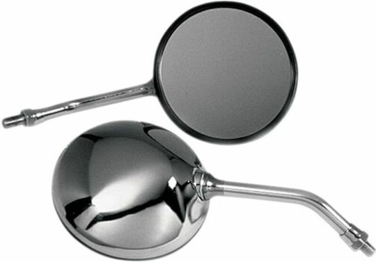 Emgo Motorcycle Mirror for Honda CB 750 1pcs Silver