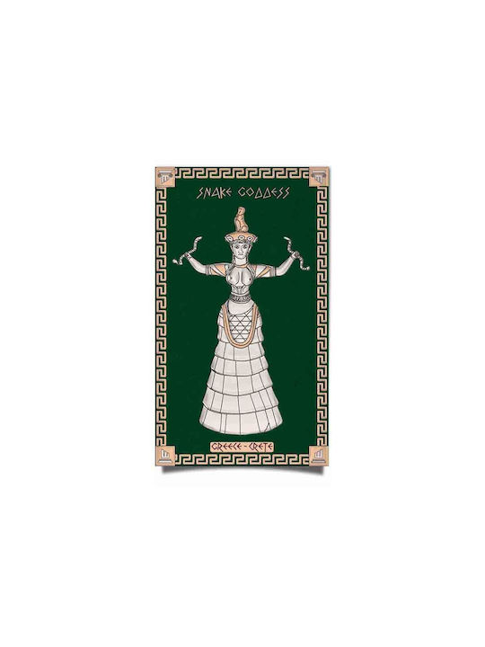 Slevori Goddess of Orpheus Painting Wooden 20x12cm