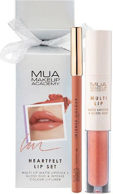 MUA Lip Set Limited Edition Сет за грим Heartfelt
