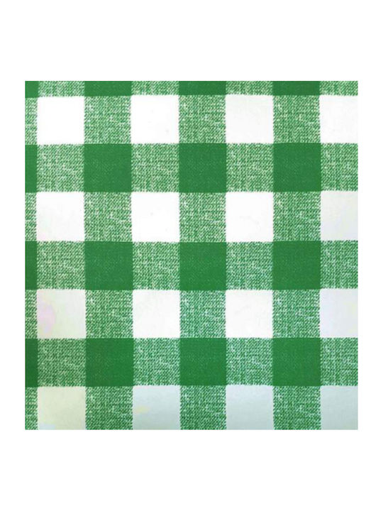 Gekkofix Tablecloth Squares Green 140x140cm