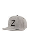 Jockey mit geradem Schirm Gray