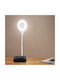 LED Schreibtischlampe mit flexiblem Arm in Weiß Farbe